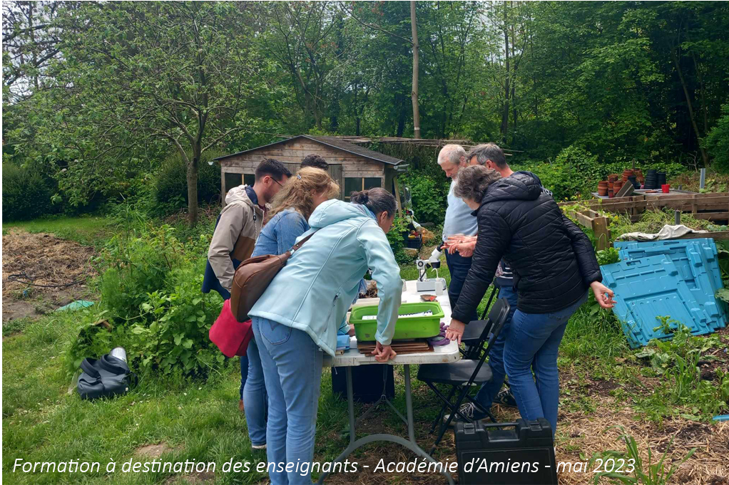 Formation à destination des enseignements - Académie d'Amiens - mai 2023