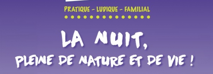 La nuit pleine de nature et de vie